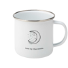 Official Button Moon Enamel Mug