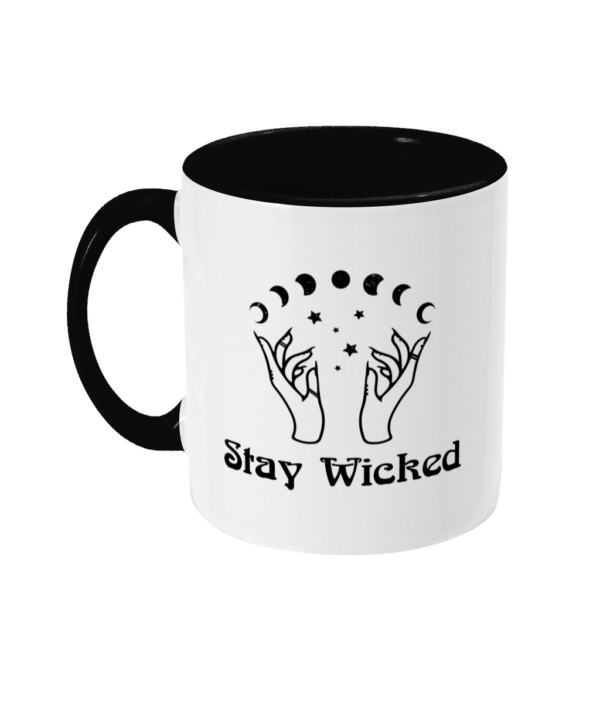 Stay Wicked Celestial Witch Halloween Ceramic Mug