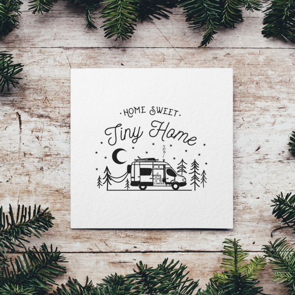 Home Sweet Tiny Home Campervan Card