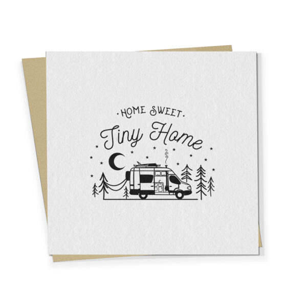 Home Sweet Tiny Home Campervan Card