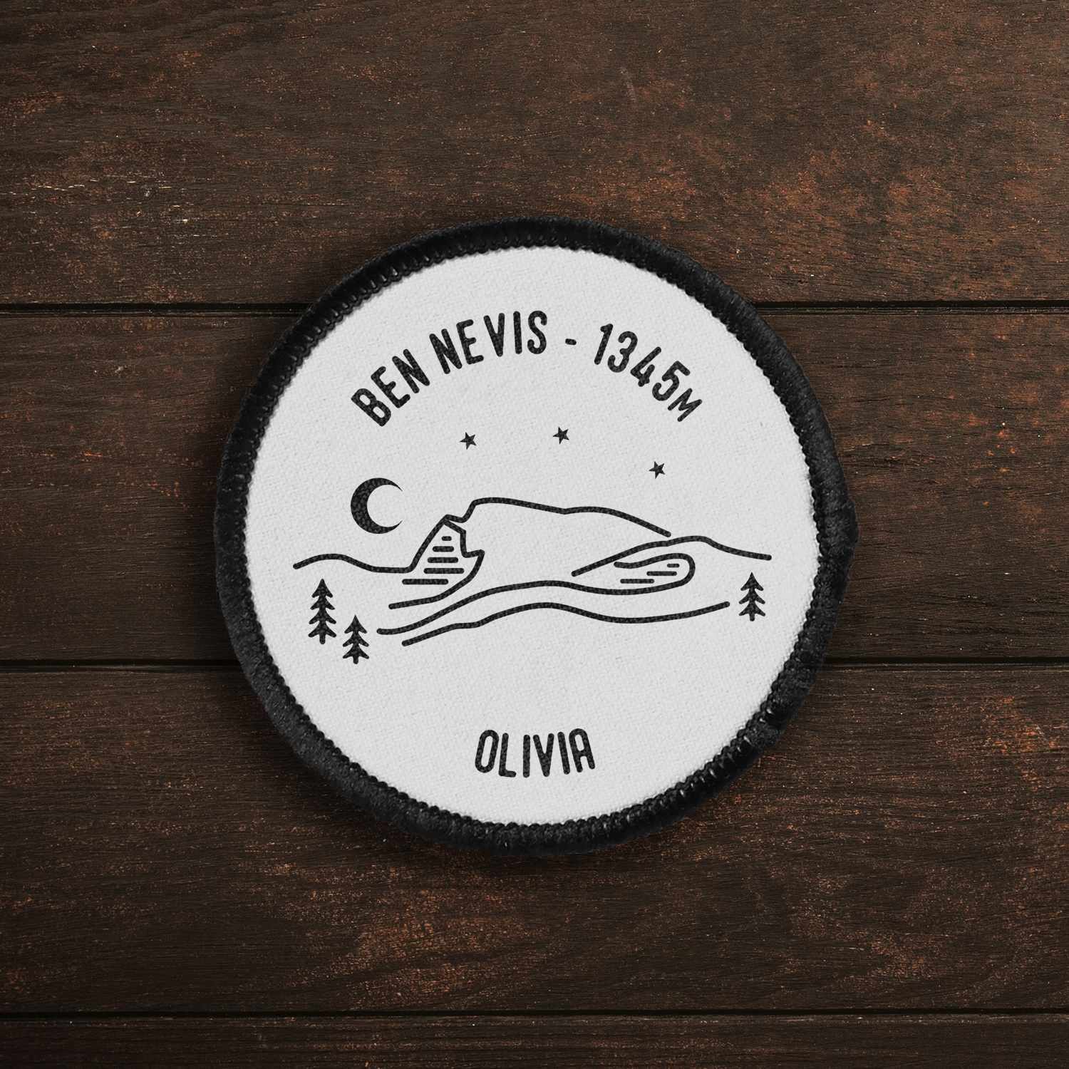 Ben Nevis Hiking Patch