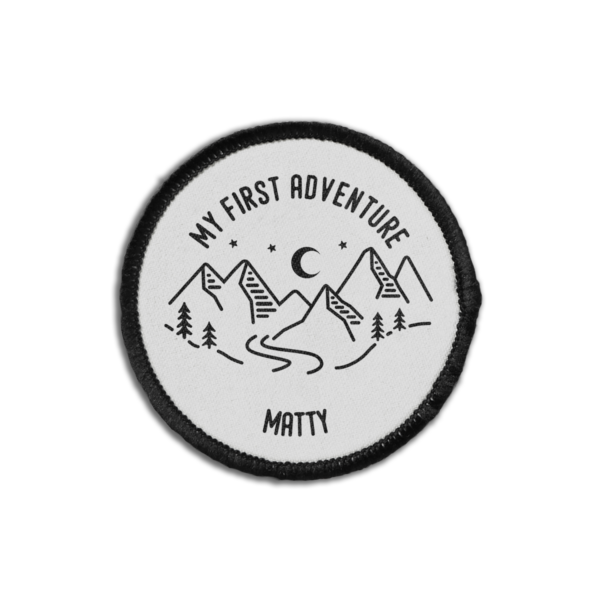 My First Adventure Family Camping Patch