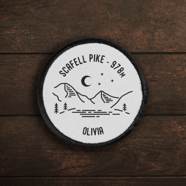 Scafell Pike Hiking Patch