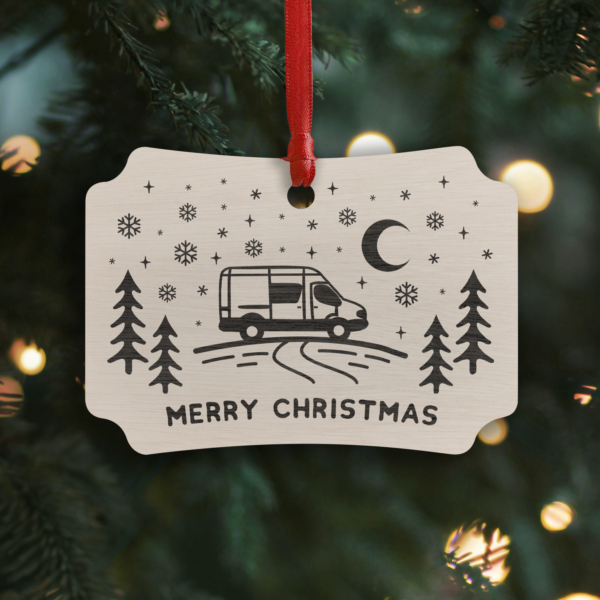 Personalised Campervan Hanging Ornament