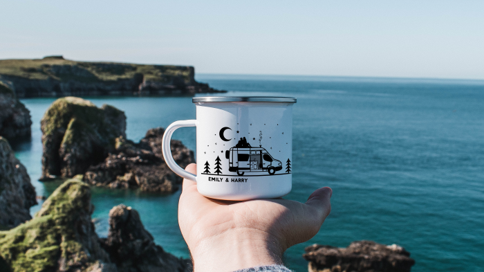 Personalised Enamel Mugs